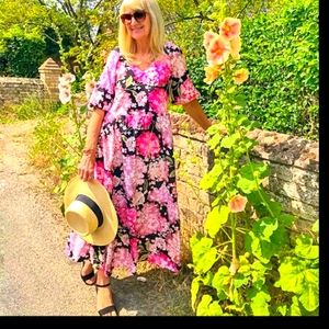 NWTs h&m floral midi dress